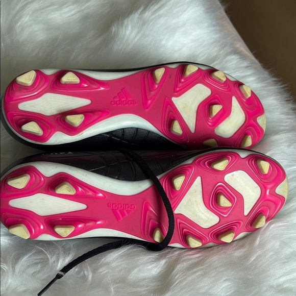 Adidas Copa Pure 4.0 Black and Pink Soccer Cleats - Picture 5 of 8